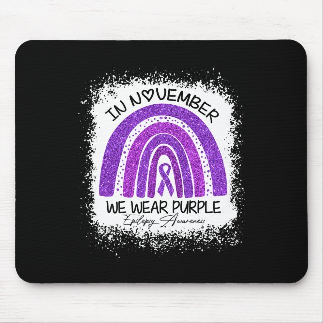 Alfombrilla De Ratón En Noviembre Vivimos La Conciencia De La Epilepsia (Frente)