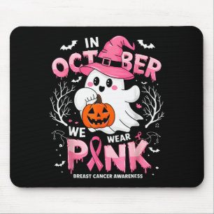 Alfombrilla De Ratón En Octubre Usamos Nk Divertido Fantasma de Hallowe