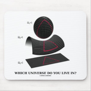 Alfombrilla De Ratón ¿En qué universo vives? (Humor de física)