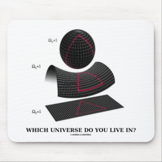 Alfombrilla De Ratón ¿En qué universo vives? (Humor de física)