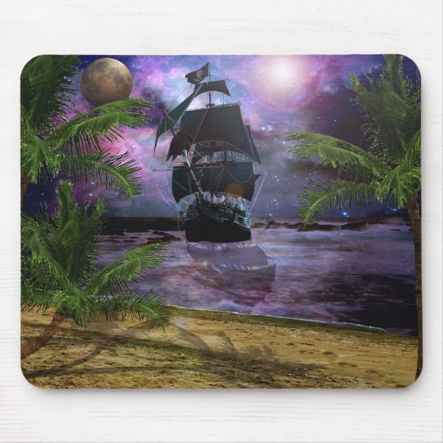 Alfombrilla De Ratón En segundo lugar estrella a la derecha (Frente)