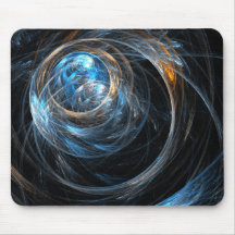 En todo el mundo arte abstracto Mousepad