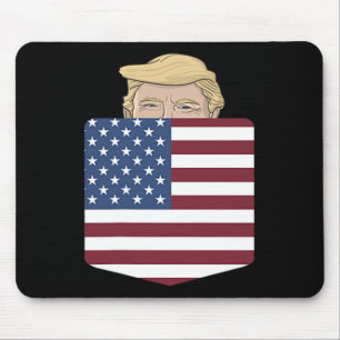 Alfombrilla De Ratón En Tu Bolsillo Elección De Estados Unidos Trump Pa