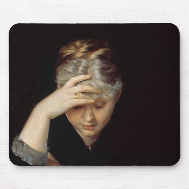 Alfombrilla De Ratón En un libro (Frente)