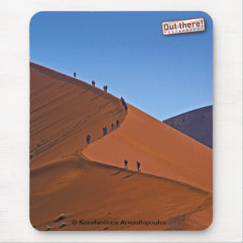 Alfombrilla De Ratón En una duna de arena gigante