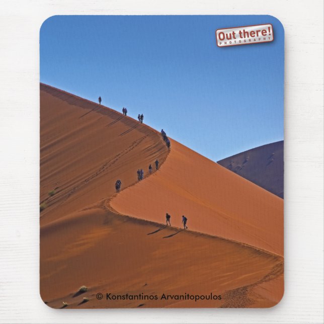 Alfombrilla De Ratón En una duna de arena gigante (Frente)
