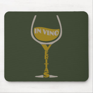 Alfombrilla De Ratón En Vino Veritas personalizado mousepad
