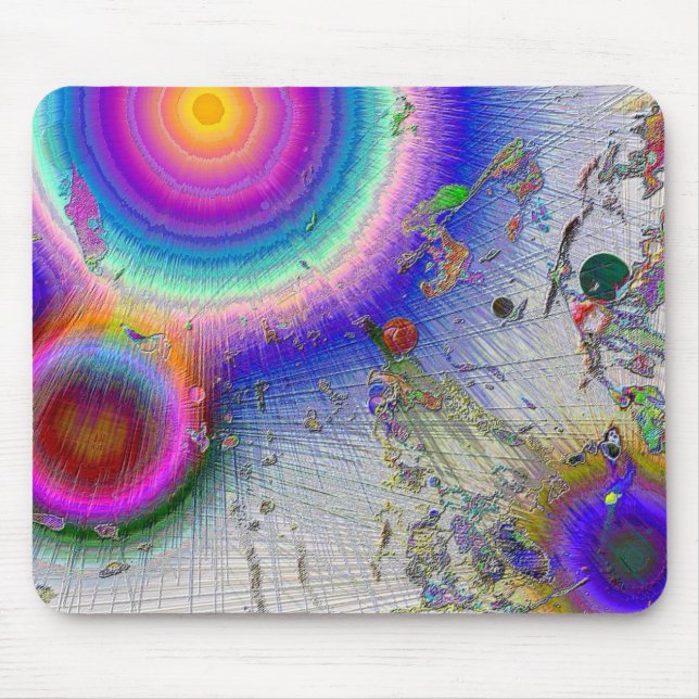 Alfombrilla De Ratón Enamel Sunburst (Frente)