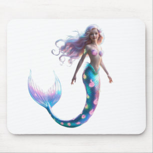 Alfombrilla De Ratón Encantadora Sirena