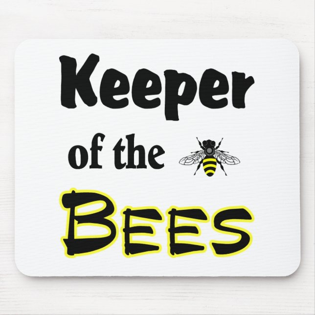 Alfombrilla De Ratón encargado de las abejas (Frente)