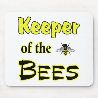 Alfombrilla De Ratón encargado de las abejas oscuras