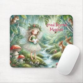 Alfombrilla De Ratón Enchanted Woodland Fairy Mouse Pad
