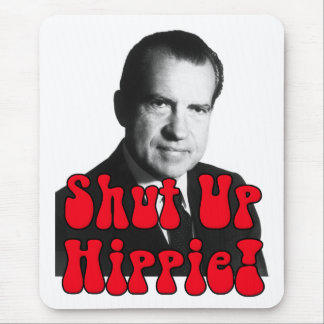 Alfombrilla De Ratón Enciierre al Hippie -- Richard Nixon