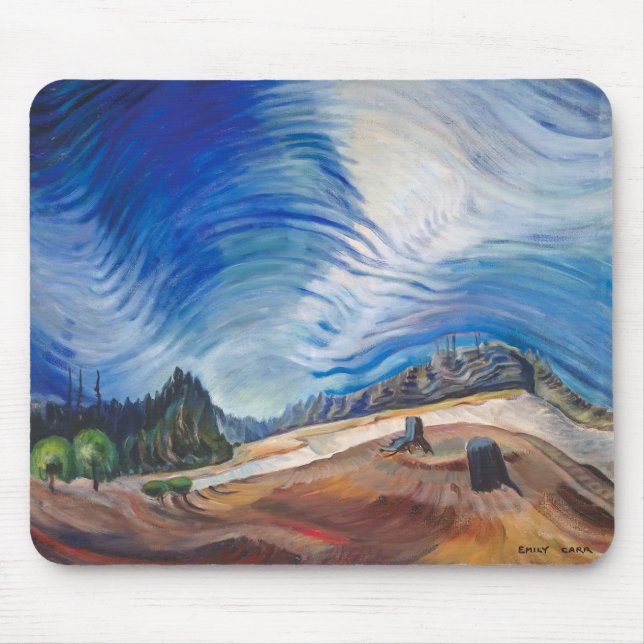 Alfombrilla De Ratón Encima del hoyo de grava | Emily Carr | (Frente)