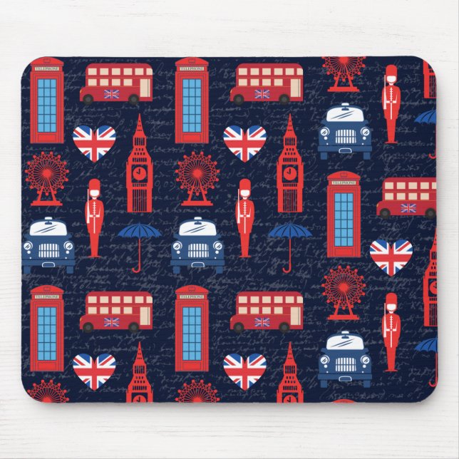 Alfombrilla De Ratón Encuéntrenme en London Mouse Pad (Frente)