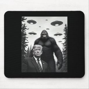 Alfombrilla De Ratón Encuentro alienígena ovni Bigfoot extraterrestre T