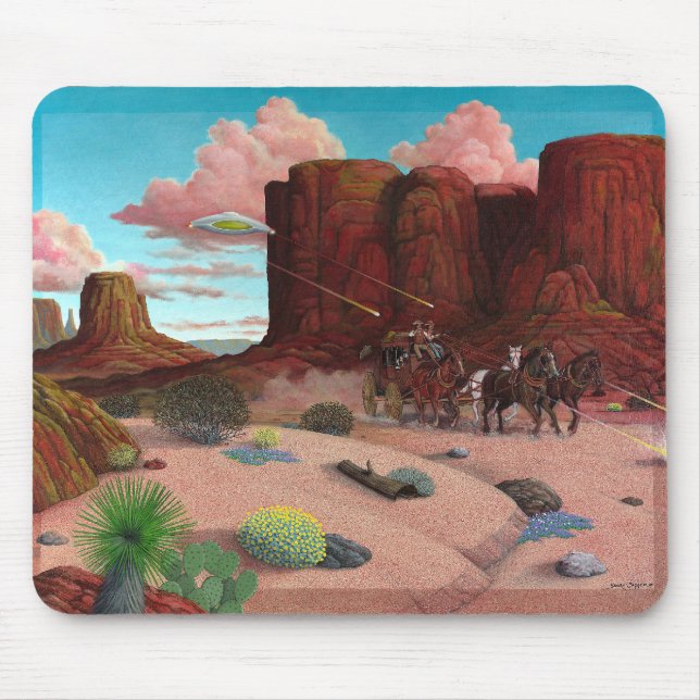 Alfombrilla De Ratón Encuentro cercano (Frente)