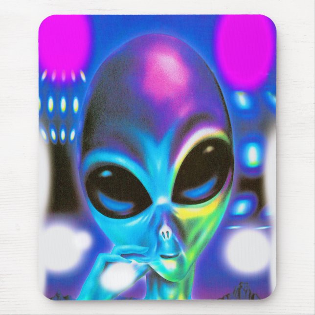 Alfombrilla De Ratón Encuentro de Alien (Frente)