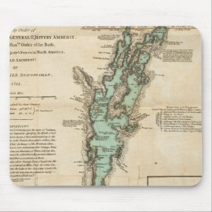 Alfombrilla De Ratón Encuesta sobre el lago Champlain