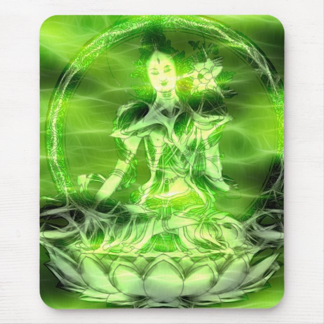 Alfombrilla De Ratón Energía 5 Tara de Buda (Frente)