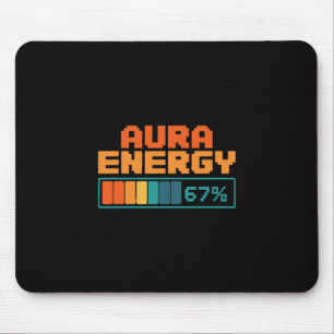 Alfombrilla De Ratón Energía Aura 67% Aura Farming Alpha Slang Gen 67º