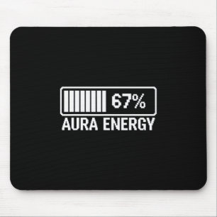 Alfombrilla De Ratón Energía Aura a 67 Seis Siete Meme 
