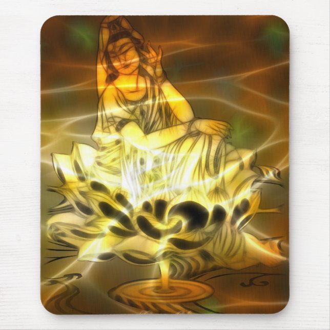 Alfombrilla De Ratón Energía de Guan Yin (Frente)