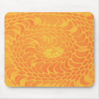 Alfombrilla De Ratón Energía espiral dorada