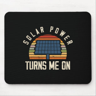 Alfombrilla De Ratón Energía solar de panel solar
