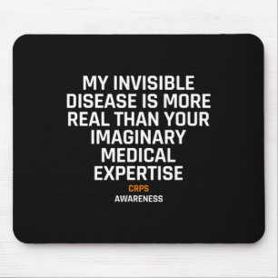 Alfombrilla De Ratón Enfermedad Invisible RSD Conciencia 1