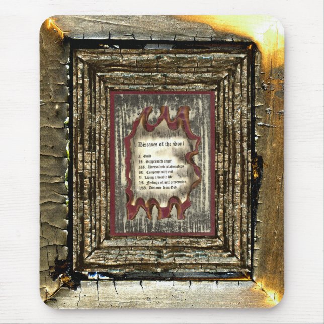 Alfombrilla De Ratón Enfermedades del alma (Frente)