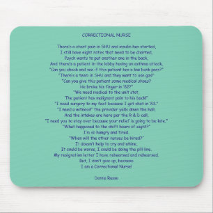 Alfombrilla De Ratón Enfermera correccional