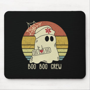 Alfombrilla De Ratón Enfermera De Boo Boo Enfermera De Halloween Para M