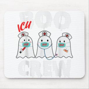Alfombrilla De Ratón Enfermera de Boo Boo para enfermeras de Halloween