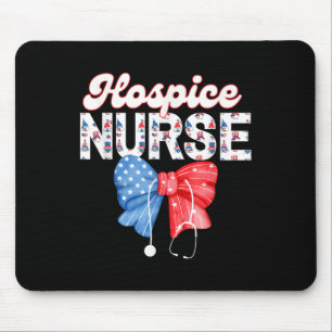 Alfombrilla De Ratón Enfermera De Hospicio, Coquette Bow Stethoscope, 4