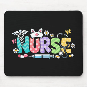 Alfombrilla De Ratón Enfermera de Pascua Adorable Humor Médico
