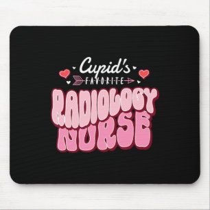 Alfombrilla De Ratón Enfermera de radiología favorita de Cupido día de