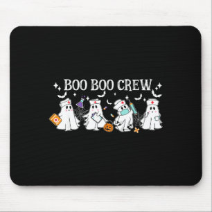 Alfombrilla De Ratón Enfermera del equipo Boo boo Halloween enfermera d