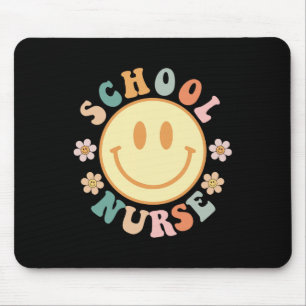 Alfombrilla De Ratón Enfermera gráfico de divertida escuela vuelve a la