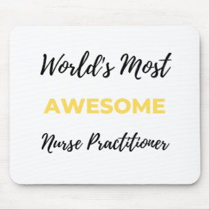 Alfombrilla De Ratón Enfermera más asombrosa del mundo 2