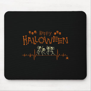 Alfombrilla De Ratón Enfermera Médico de Halloween Feliz