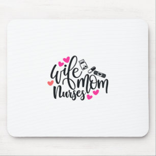 Alfombrilla De Ratón Enfermería Regalo Esposa Mamá Enfermera