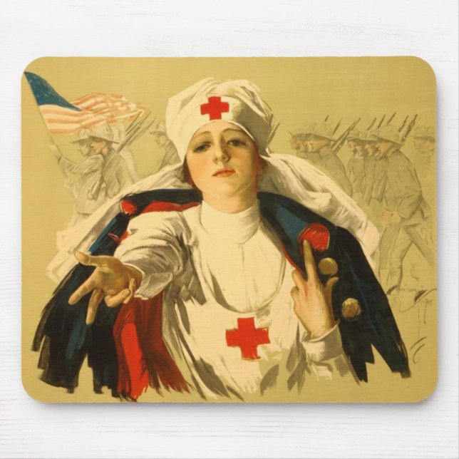 Alfombrilla De Ratón Enfermero de la Cruz Roja de Venecia - Mousepad (Frente)