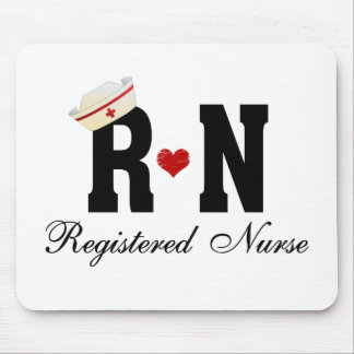 Alfombrilla De Ratón Enfermero registrado de RN