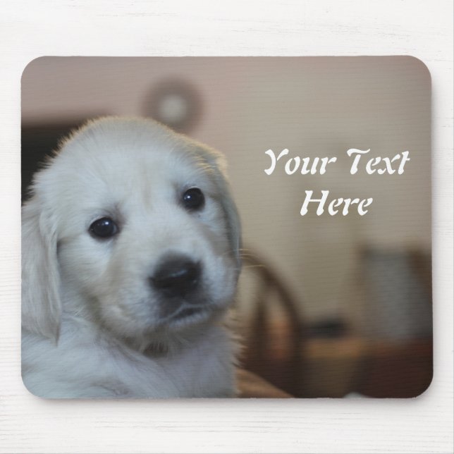 Alfombrilla De Ratón English Cream Goldens (Frente)