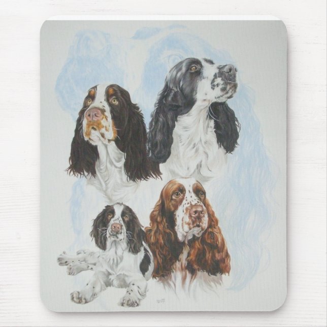 Alfombrilla De Ratón English Springer Spaniel (Frente)