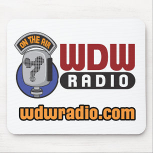Alfombrilla De Ratón Engranaje de radio del logotipo de WDW