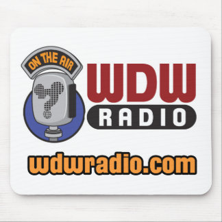 Alfombrilla De Ratón Engranaje de radio del logotipo de WDW