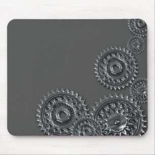 Alfombrilla De Ratón Engranajes Mousepad