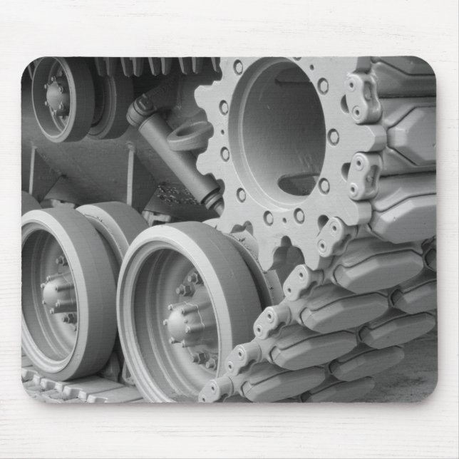 Alfombrilla De Ratón Engranajes y pista Mousepad del tanque (Frente)